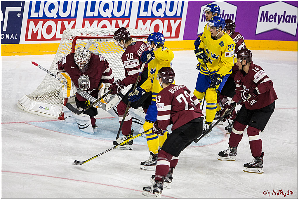 IIHF WM 2017, Schweden - Lettland, 11.05.2017